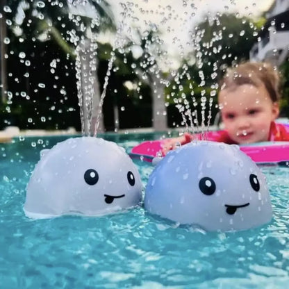 Magical Whale for Bath Fun - SplashWhale-Gray-Nora Luxe