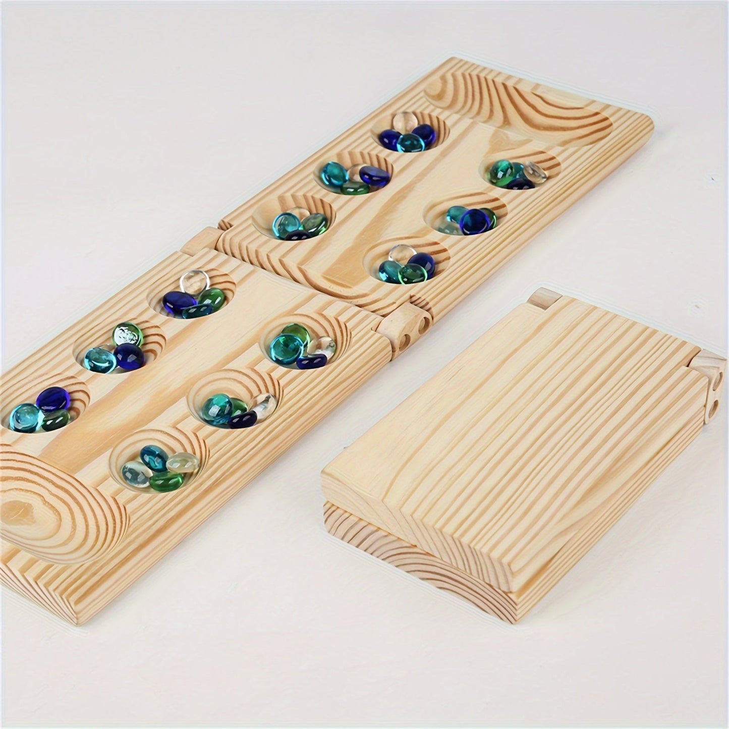 Mancala Deluxe Board Game - BrainStones-Nora Luxe