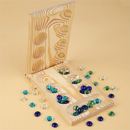 Mancala Deluxe Board Game - BrainStones-Nora Luxe