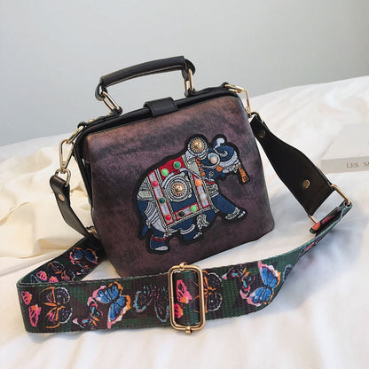 Embroidered Mandala Shoulder Bag – Lightweight Multi-Use Bohemian Design