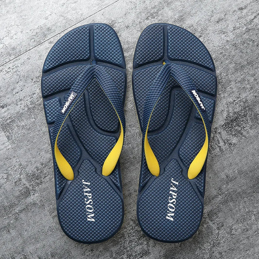 Men's Massage Flip Flops - Atlas-Black-5.5-Nora Luxe