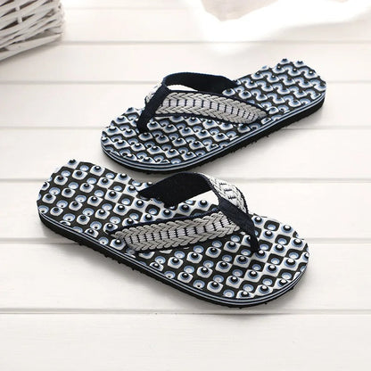 Men's Massage Slippers – Luca-Blue-6-Nora Luxe