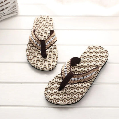 Men's Massage Slippers – Luca-Brown-6-Nora Luxe