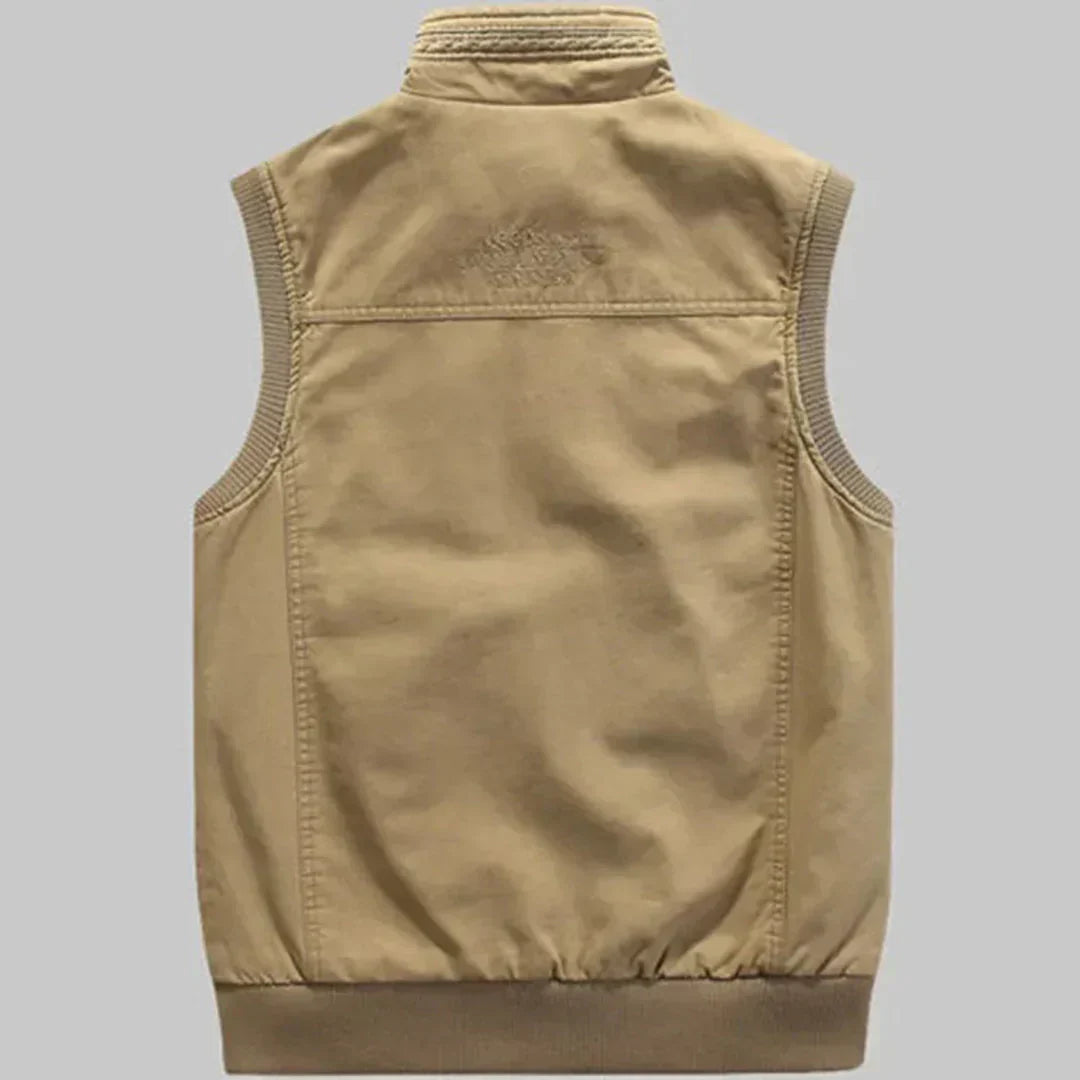 Men's outdoor vest with function – Magnus-Green-S-Nora Luxe