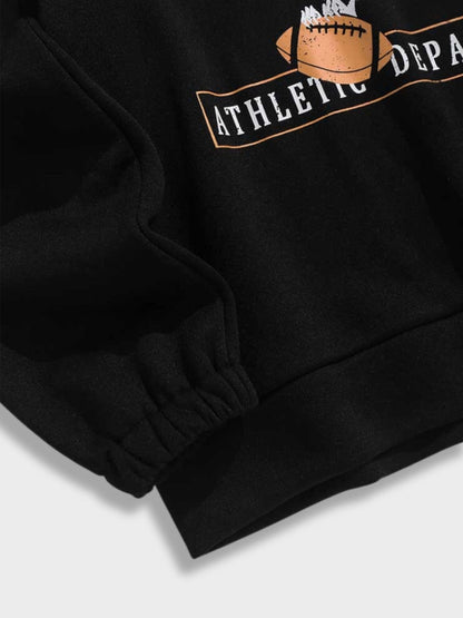 Men's Sweater with Half Zip - Logan-Black-XS-Nora Luxe