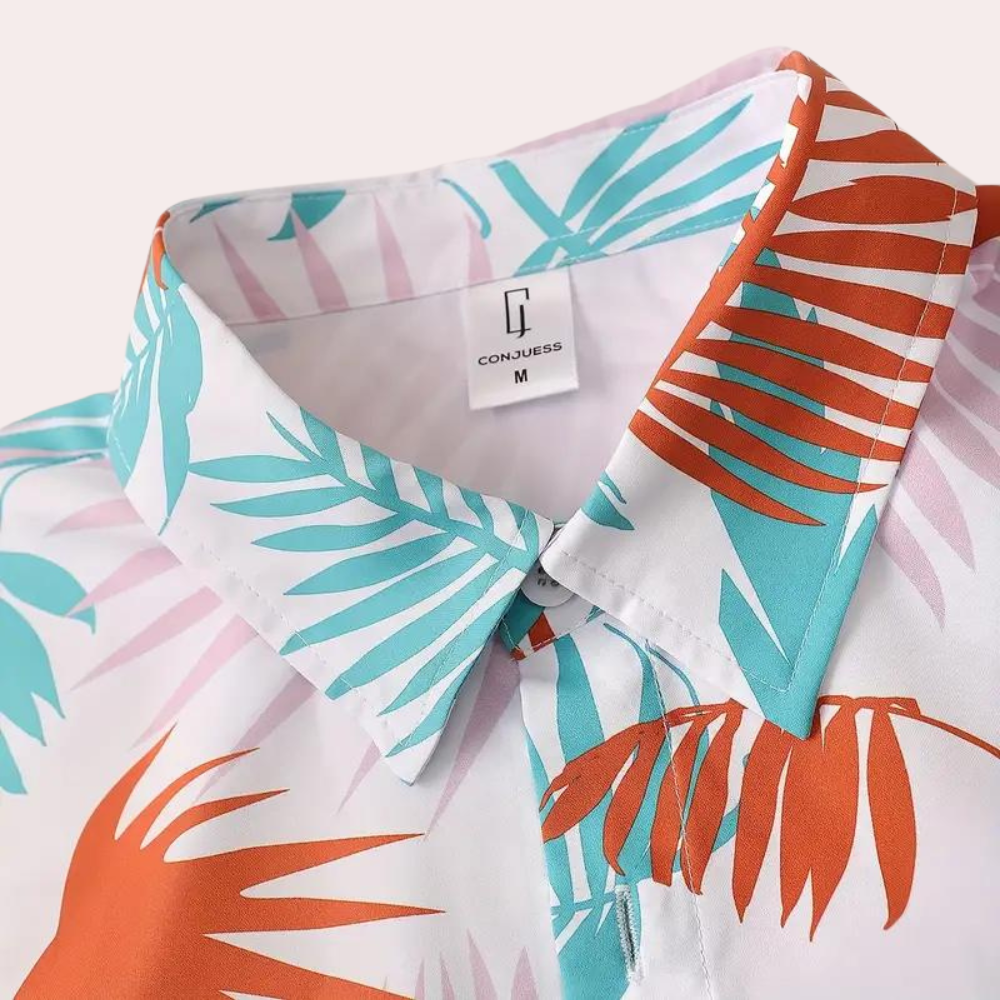 Men's Two-Piece Hawaiian Summer Set – Kairos-S-State of Style