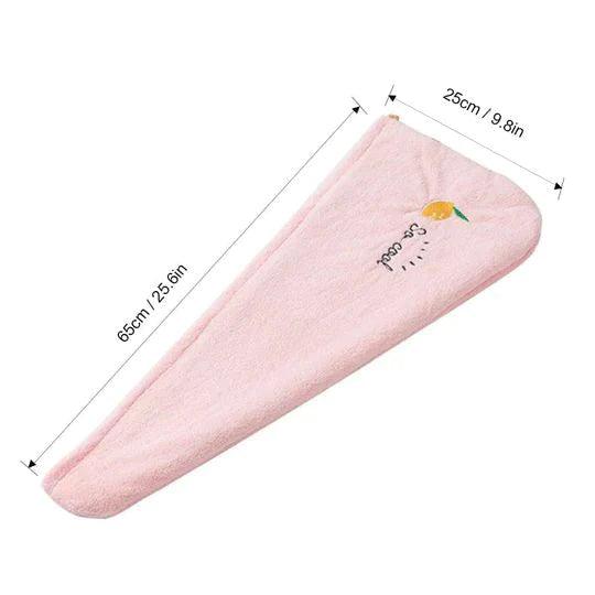 Microfiber Hair Towel - HairDry Pro-Dark blue-Nora Luxe