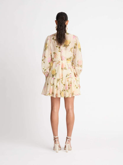 Mini Hemd Dress with Lace Edge – Sylvie-S-State of Style