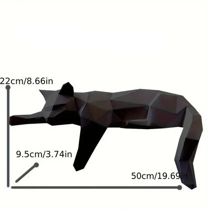 Modern Cat Figurine - Luna-White-Nora Luxe