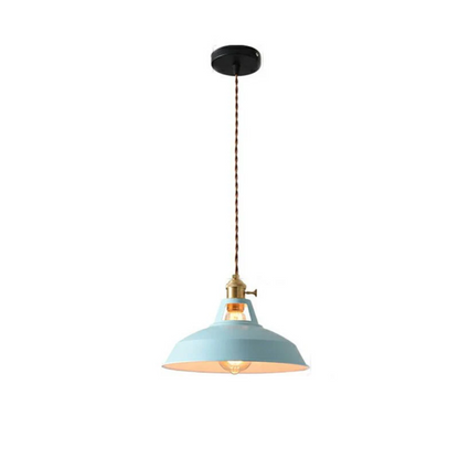Modern Colorful LED Pendant Light - ChromaLuxe-Blue-Warm White-Nora Luxe