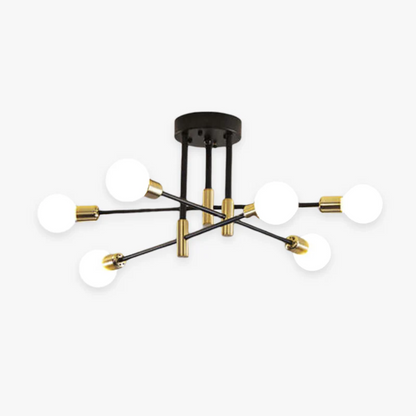 Modern LED Ceiling Light - Lumière Royale-Without Light Bulbs-4 lamps-Nora Luxe