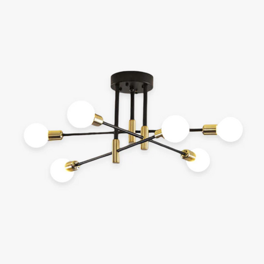 Modern LED Ceiling Light - Lumière Royale-Without Light Bulbs-4 lamps-Nora Luxe