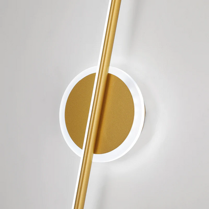 Modern LED Wall Lamp - OpalEdge-Round-Gold-15.75 inches-Nora Luxe