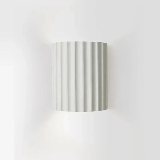 Modern Resin Wall Lamp - ArtisticWave-White-Warm White-Nora Luxe