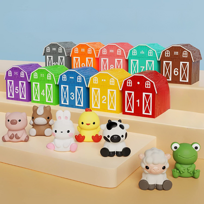 Montessori Farm Animals - FarmVibes-5-Pack-Nora Luxe