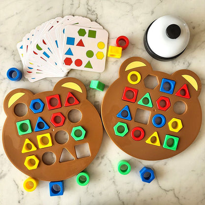 Montessori Shape Game - ShapeMaster-Nora Luxe