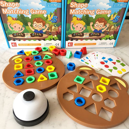 Montessori Shape Game - ShapeMaster-Nora Luxe