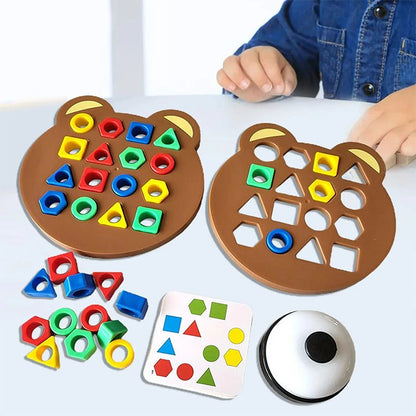 Montessori Shape Game - ShapeMaster-Nora Luxe