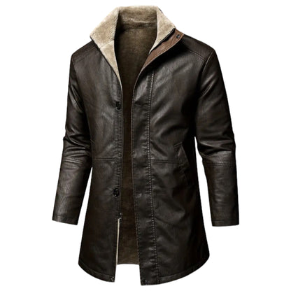 Motor jacket with Stylish Protection for Men - Stealth Phantom-Saddle brown-S-Nora Luxe