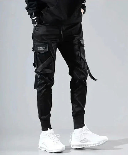 Multi-Pocket Hip-Hop Men's Cargo Pants – Dante-S-Nora Luxe