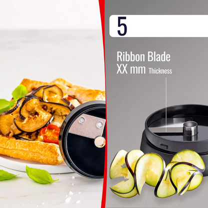 Multifunctional Vegetable Spiral Slicer with Stainless Steel Blade-4 in 1-Nora Luxe