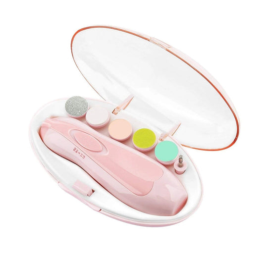 Nail care set for safe and easy nail clipping - BabyCare-Pink-Nora Luxe