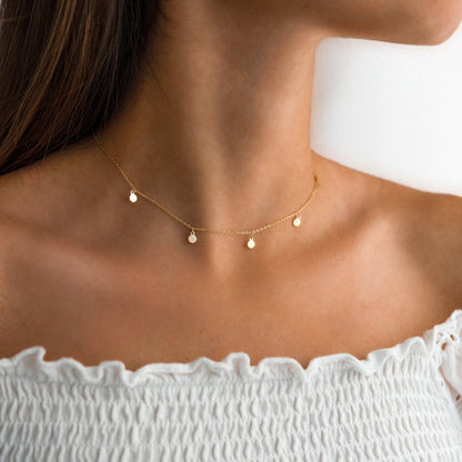 Necklace Small Circles - Aylin-Gold-Nora Luxe