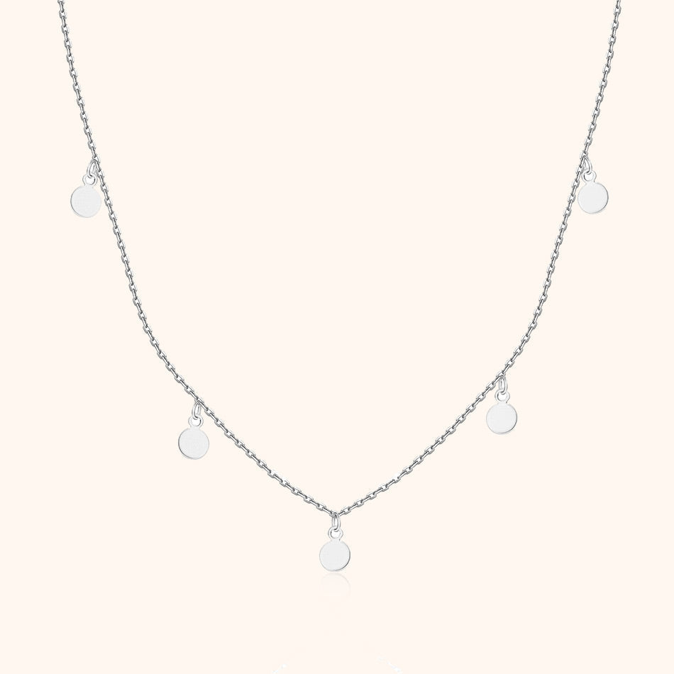 Necklace Small Circles - Aylin-Silver-Nora Luxe