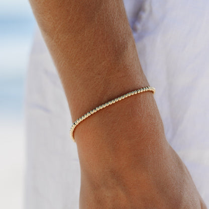 Nice Beaded Bracelet - Nova-Gold-Nora Luxe