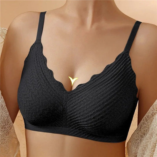 Non-padded bra – Camille-Black-M-Nora Luxe