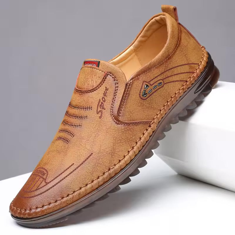 Orthopaedic men's shoes for maximum comfort – Lorenzo-White-6.5-Nora Luxe