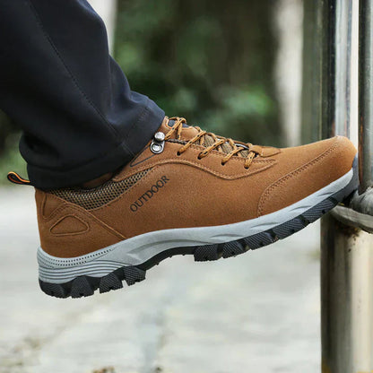 Orthopaedic Men's Walking Shoes – Mees-Brown-7-The Livary
