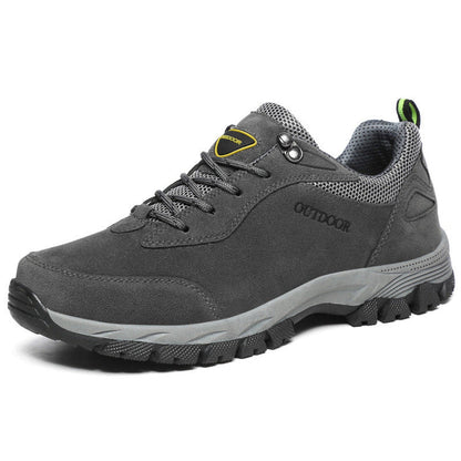 Orthopaedic Men's Walking Shoes – Mees-Grey-7-The Livary