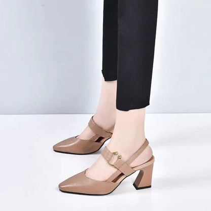 Orthopaedic Sandals with Heel – Vionna-Brown-4.5-The Livary