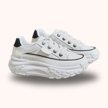 Orthopaedic Shoes for Daily Comfort - FlexiStep-White-2.5-Nora Luxe