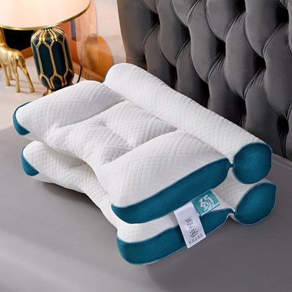 Orthopedic Pillow - ComfortAlign™-Blue-Nora Luxe
