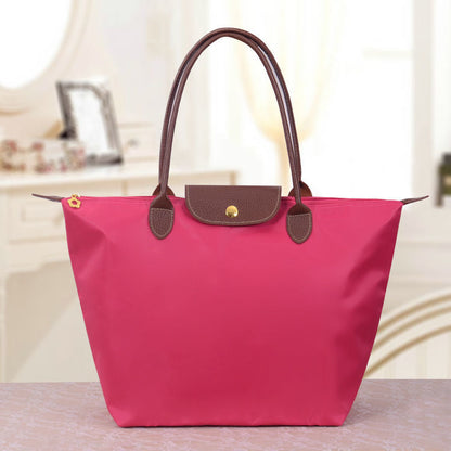 Oxford Shoulder Bag - LuxeCarry-Pink-S (11.8 × 4.7 × 9.1 in)-Nora Luxe