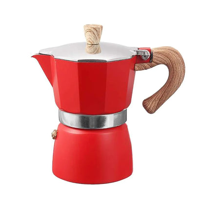 Percolator for Authentic Espresso On the Go - EspressoGo-Gray-150 ML-Nora Luxe