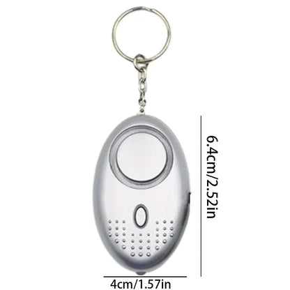 Personal Safety Alarm with LED Light (130 dB) - SafeSound-Purple-Nora Luxe