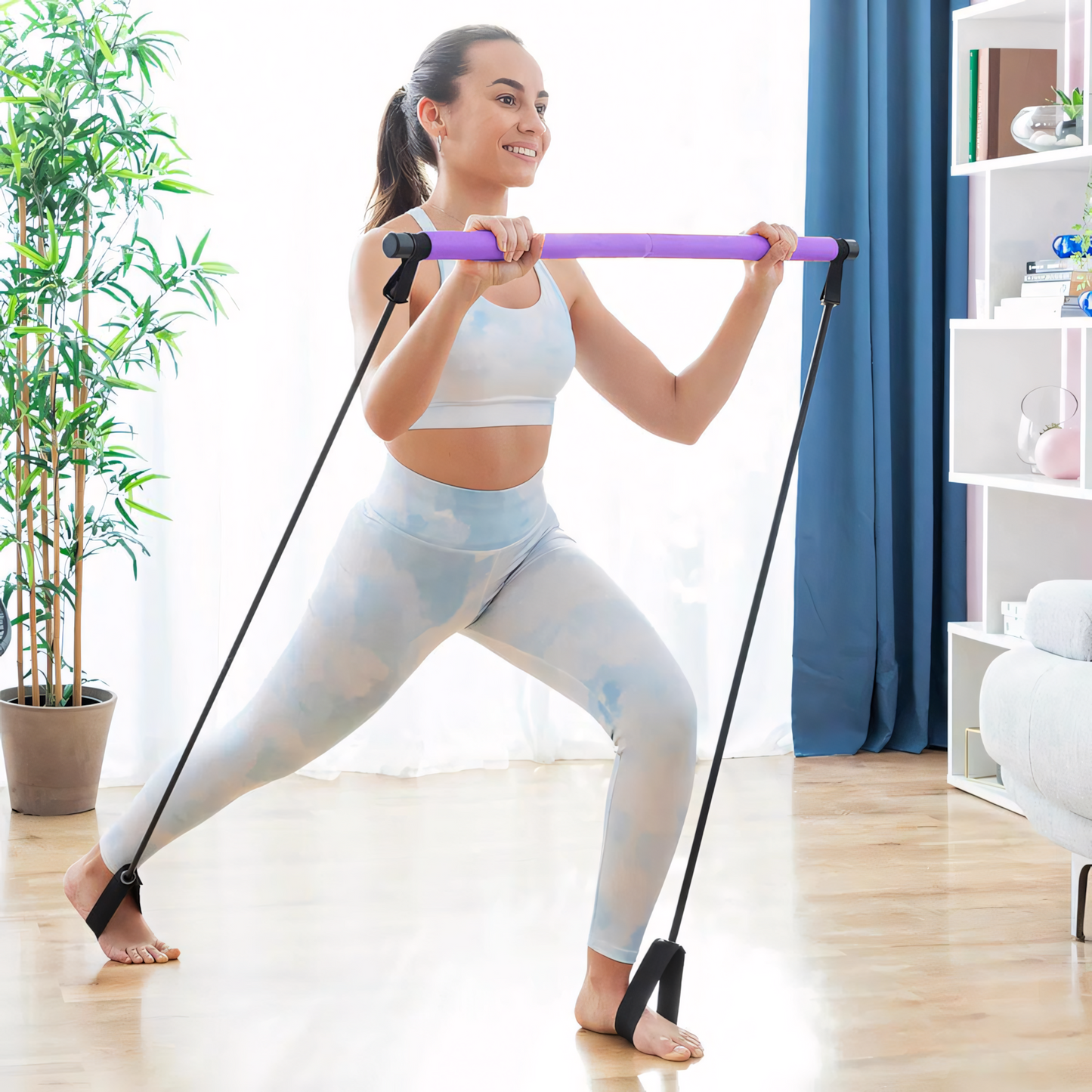 Pilates Bar - FitSculpt-Purple-Nora Luxe