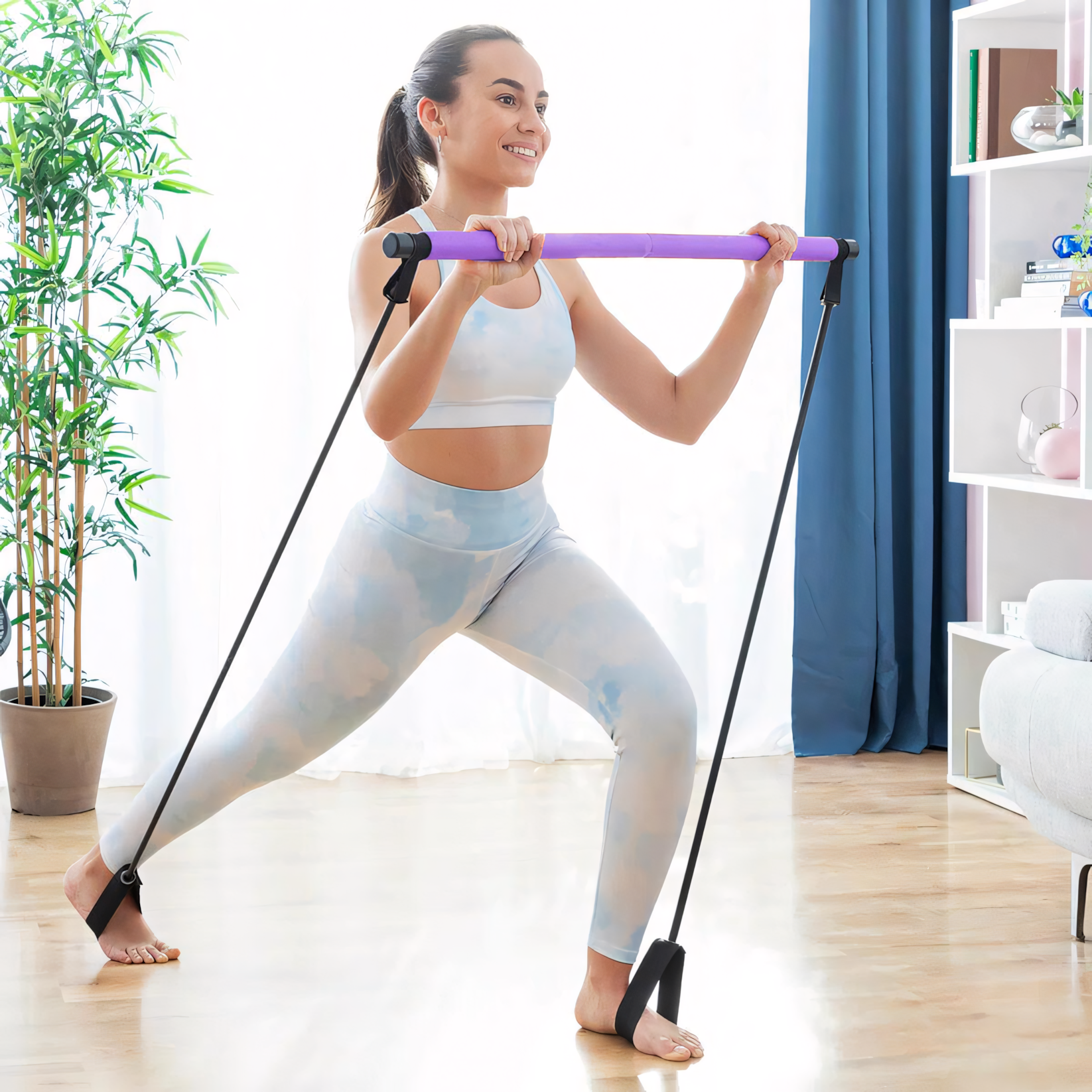 Pilates Bar - FitSculpt-Purple-Nora Luxe