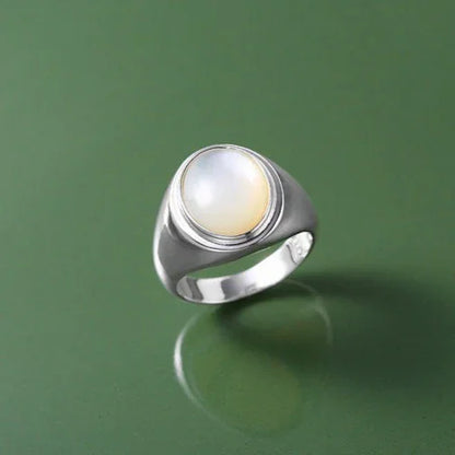 Pinctada Albina Silver Ring - Isla-5-Nora Luxe