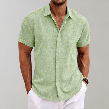 Plain Polo Shirt for Men - Dante-Green-S-Nora Luxe