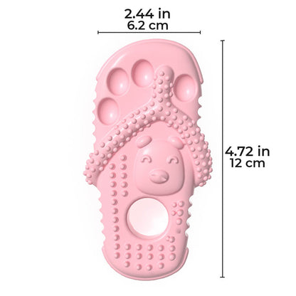Playful Crow Slippers for Dogs - SnoopSlippers-Light Pink-Nora Luxe