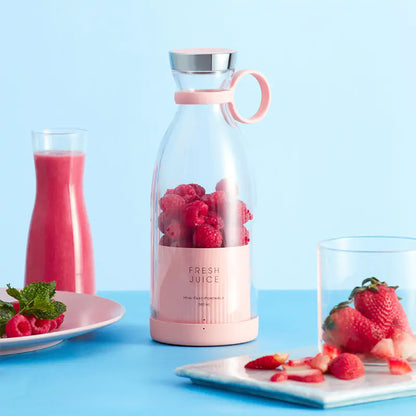 Portable Blender for On-the-Go - SmoothEase-Pink-Nora Luxe