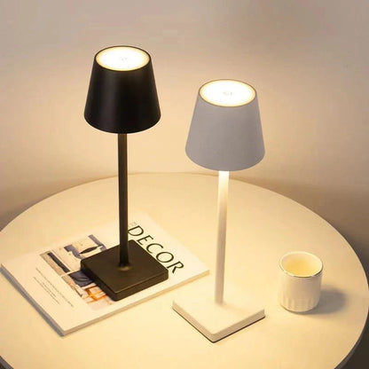 Portable Dimmable LED Table Lamp - LumiAura-Black-Nora Luxe