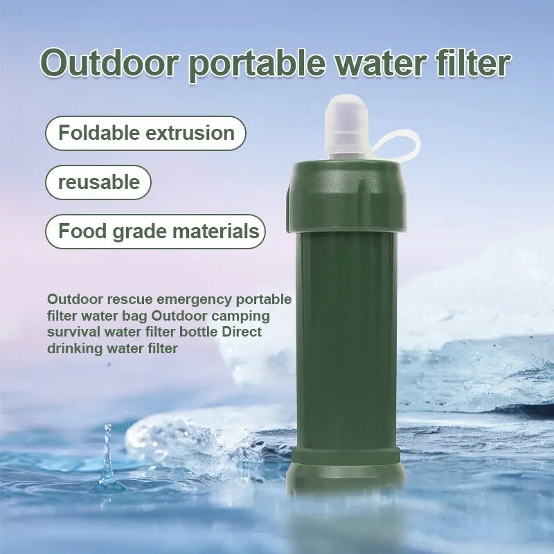 Portable Emergency Water Filter - AquaSurvive-Nora Luxe