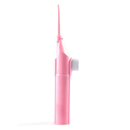 PORTABLE HIGH-PRESSURE WATER FLOSSER – PROFESSIONAL MOUTH IRRIGATOR FOR TEETH CLEANING-Pink-Nora Luxe