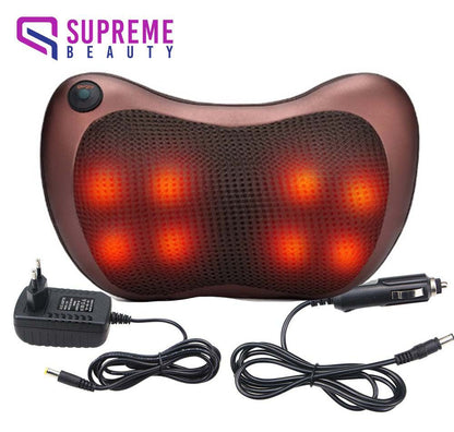 Portable Massage Cushion with Deep Shiatsu Massage - ThermoRelax Pro-Nora Luxe