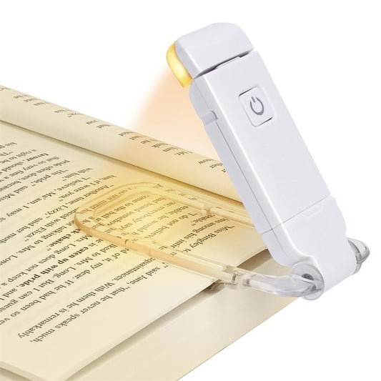 Portable Reading Lamp - LumaRead-White-Nora Luxe